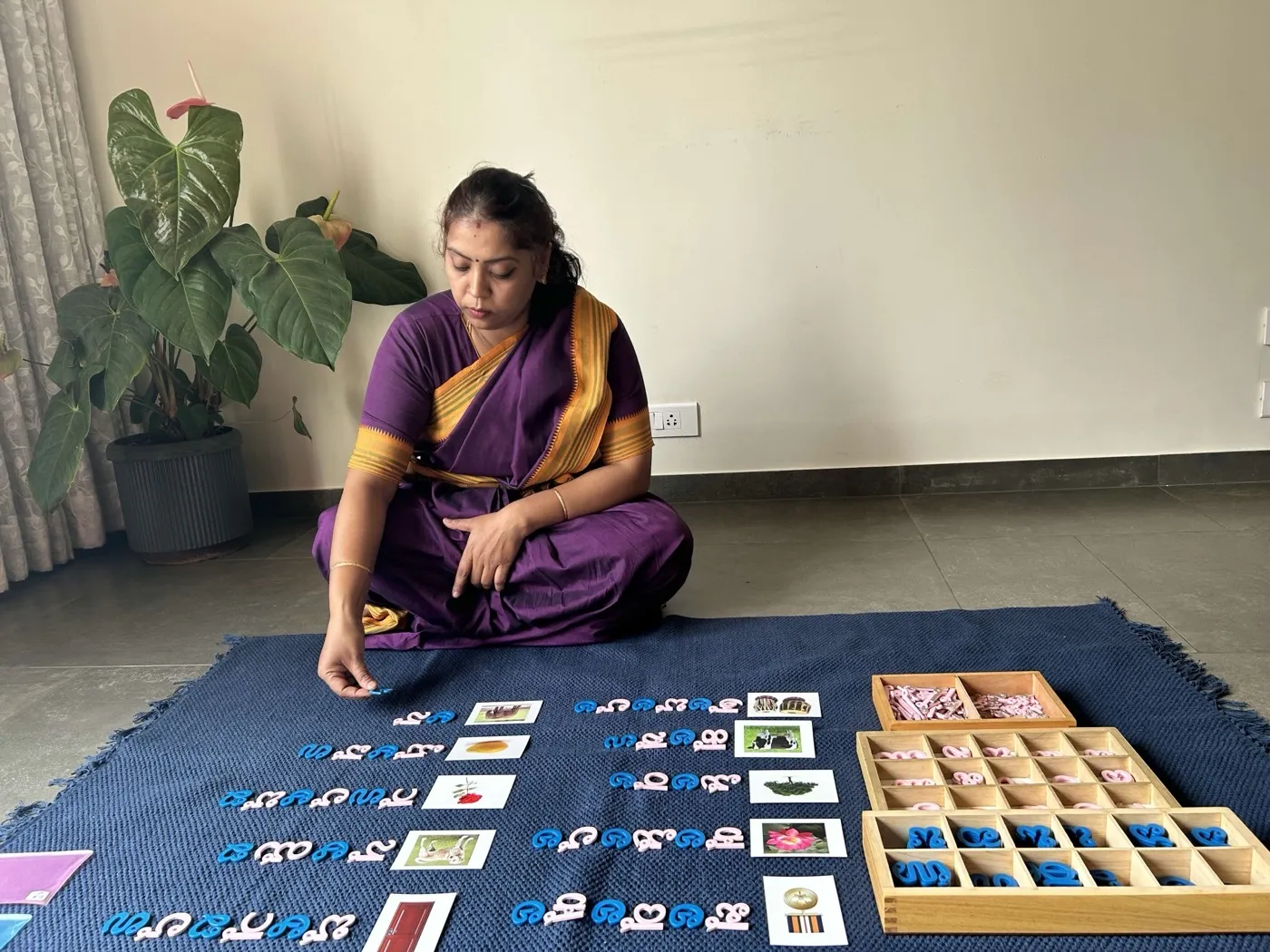 Kannada Kalisi classroom